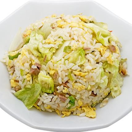 Lettuce fried rice