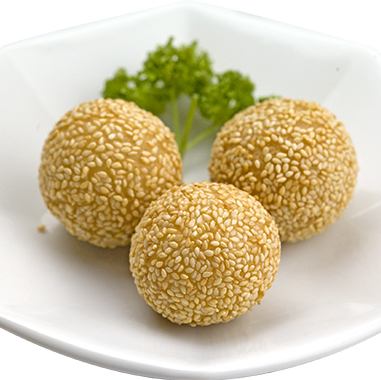 Sesame dumplings (3 pieces)
