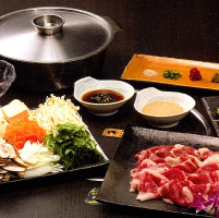 [Prefectural Wagyu beef shabu course] 6,600 yen per person (tax included)