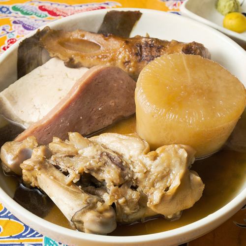 Assorted 5 kinds of Okinawan oden