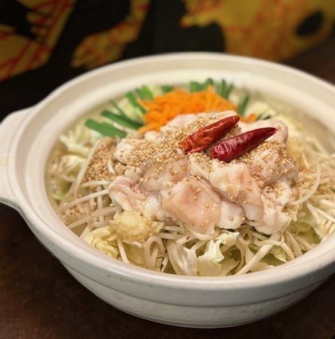 絶品!!琉球もつ鍋コース２時間泡盛飲み放題付き　5000円