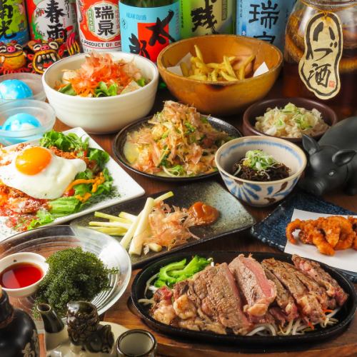 ★暢飲！多種沖繩料理套餐可選★