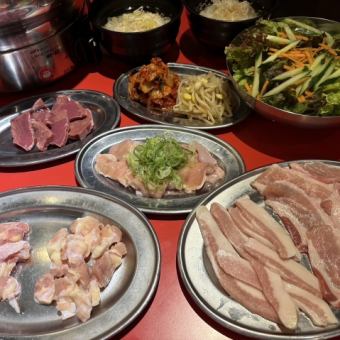 【もとび駅前店限定☆飲み放題付】屋台コース3500円(税込)