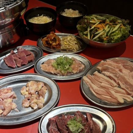 【もとび駅前店限定☆飲み放題付】横丁コース4000円(税込)