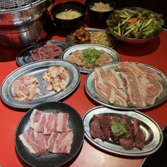 【もとび駅前店限定☆飲み放題付】大衆コース4500円(税込)