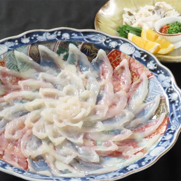 旬魚ふぐ料理おかもと~鐘崎の天然ふぐ