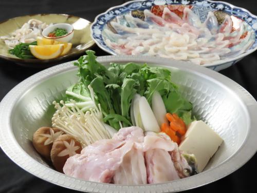 各種宴会・接待・顔合わせ・記念日にも◎選べる「おかもと」のふぐコース