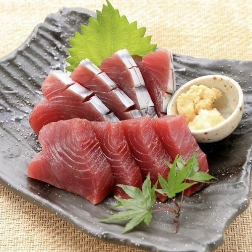 鰹の銀皮造り