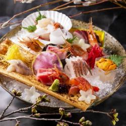厳選鮮魚の5種盛り