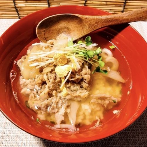 和牛茶漬け