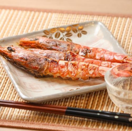 天使の海老塩焼き 3本