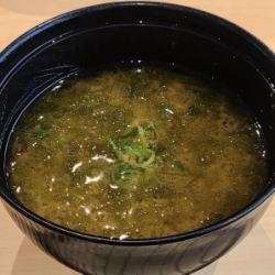 赤だし～あおさ入り～　各