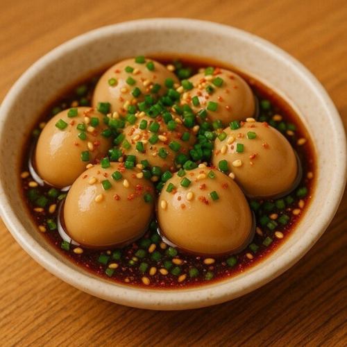 旨惑のうずら/チャンジャ/長芋のわさび醤油漬け/漬物盛り合わせ