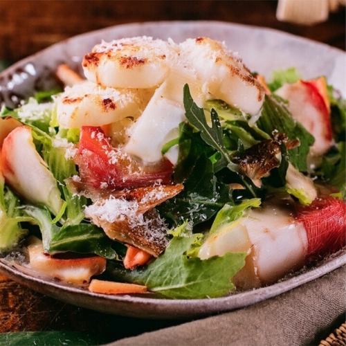 ズワイ蟹と帆立のサラダ～蟹味噌ドレッシング～/和牛サラダ各