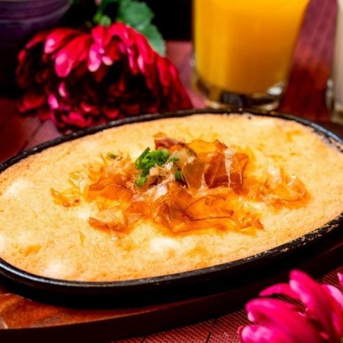 鉄板明太とろろ焼き