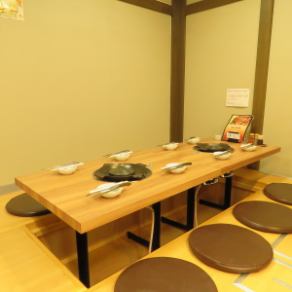 5名～8名様用掘りごたつ席
