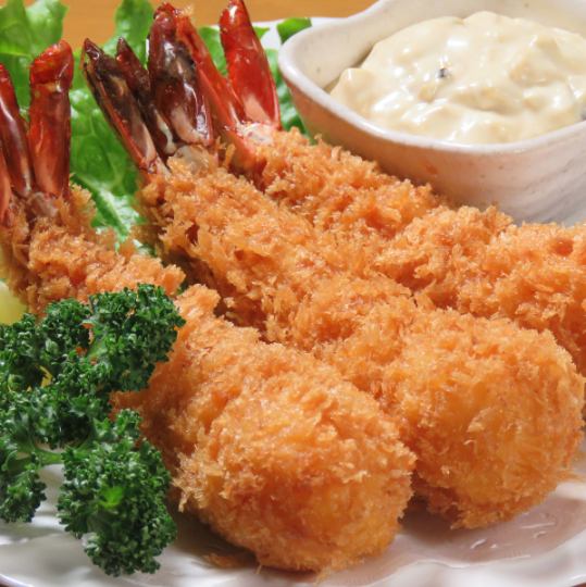 Super thick fried shrimp