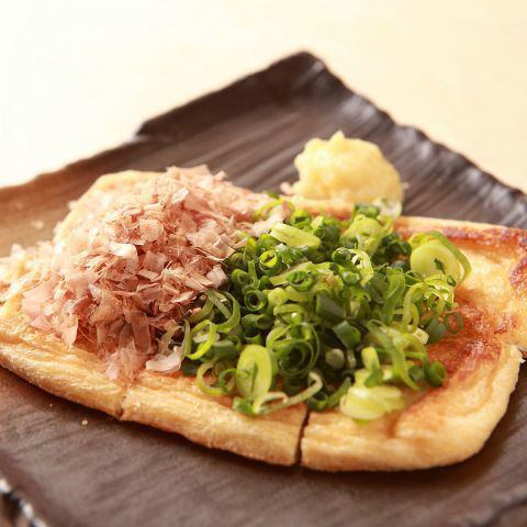 Kyoto fried chicken (deep-fried tofu)