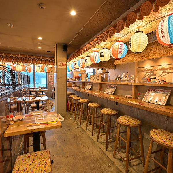 [Perfect for a quick drink by yourself♪] With friendly service and a homey atmosphere, this is a place where you can feel at ease even if you are alone◎ We also have counter seats that are recommended for those who want to have a leisurely drink by themselves today♪