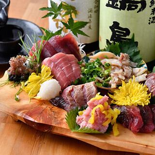 店主精心挑選的三崎鮪魚