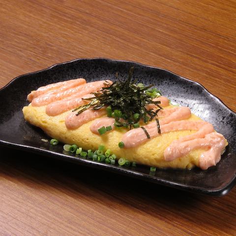 Mentaiko cheese egg