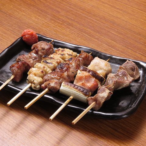 Grilled skewers (5 skewers)