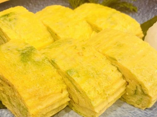 四万十青さのりだし巻き卵
