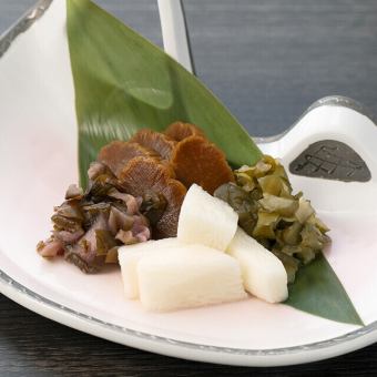 京漬物盛り合せ
