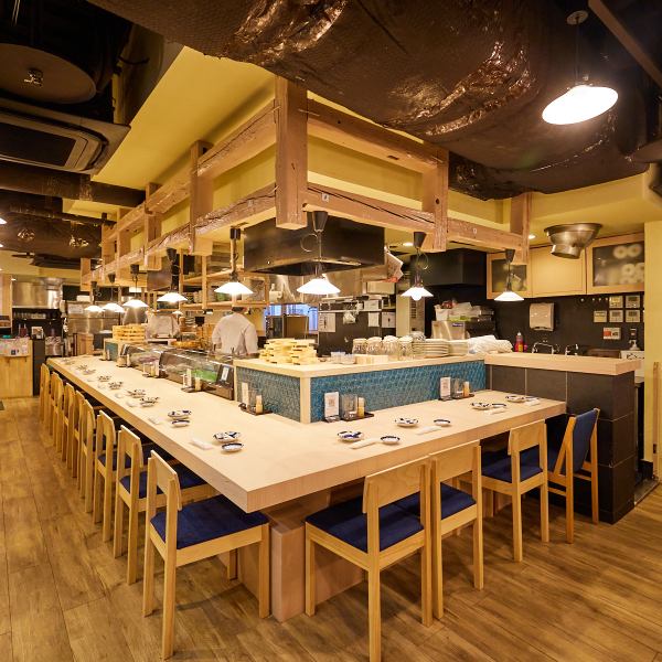 ◆NEW OPEN◆ [In the OPA directly connected to Mito Station] Hakata's specialty gourmet izakaya, a 2-minute walk from the station ◎ Convenient location for business trips.We also have counter seats that are welcome from 1 person ◎We recommend table seats, sunken kotatsu seats, and counter seats for all occasions! Groups are also welcome.There is also a table seat where you can see the night view ◎