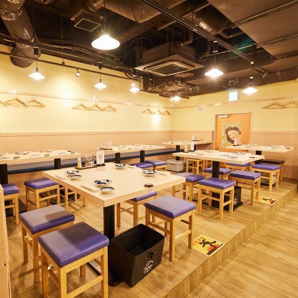 ◆NEW OPEN◆ [In the OPA directly connected to Mito Station] Hakata's specialty gourmet izakaya, a 2-minute walk from the station ◎ Convenient location for business trips.We also have counter seats that are welcome from 1 person ◎We recommend table seats, sunken kotatsu seats, and counter seats for all occasions! Groups are also welcome.There is also a table seat where you can see the night view ◎