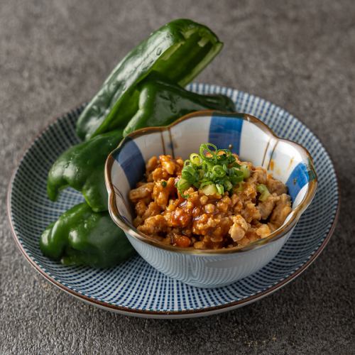 肉和味噌青椒