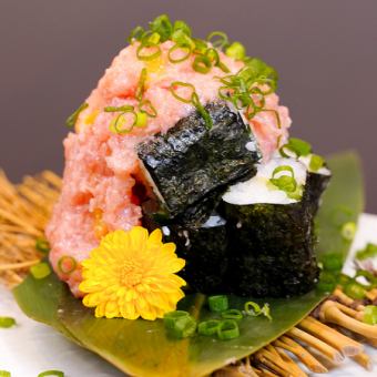 とろたくこぼれ寿司