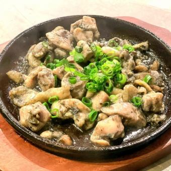 地鶏の炭火焼き