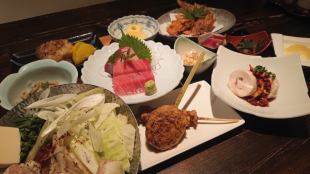 Enjoy a bit of luxury and enjoy famous dishes 5,000 yen course