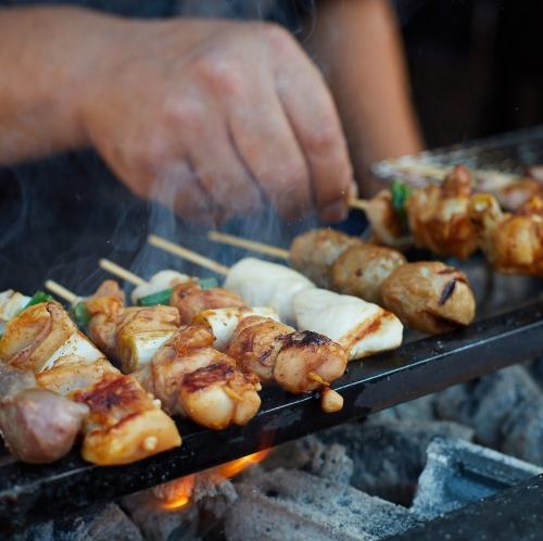 炭火焼きで引き出す極上の焼きとん