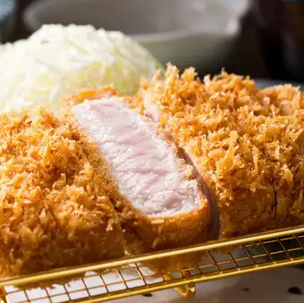 北海道ゆめの大地豚 厚切りリブロースかつ定食