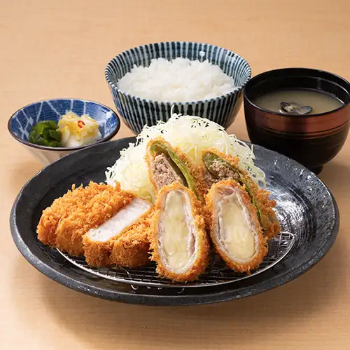 さくらミックスフライ定食