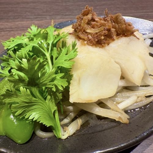 白身魚のナンプラー蒸し