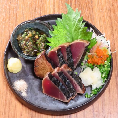 高知直送　カツオの塩たたき