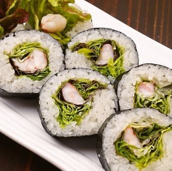 Shrimp lettuce roll originated in Miyazaki