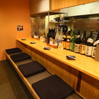 The counter seat is grilled with yakitori in front of you, so you can enjoy the scent.Special seats where generals will teach you limited items that only exist on that day, shochu and sake, etc.! Please feel free to sightseeing or even one person.