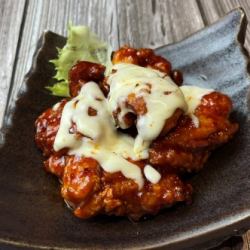 cheese yangnyeom chicken