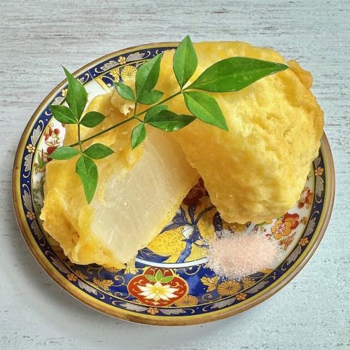 おでん大根の天ぷら