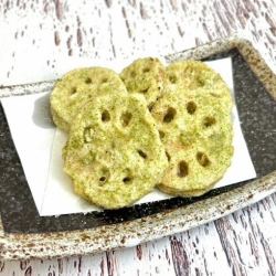 加賀蓮根の磯部揚げ
