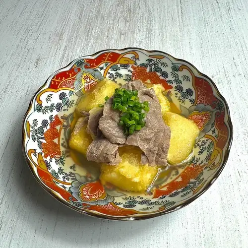 油炸肉类和豆腐
