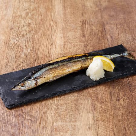 秋刀魚の塩焼き