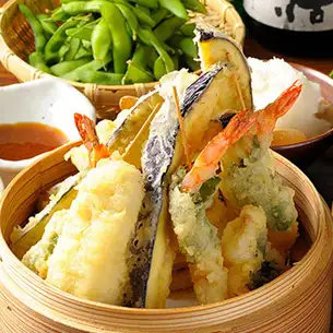 Chef's choice tempura assortment (5 kinds)