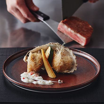 広島の食材を使ったお料理