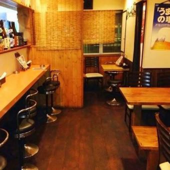 【カウンター完備】1人でも気軽にご来店お待ちしております！