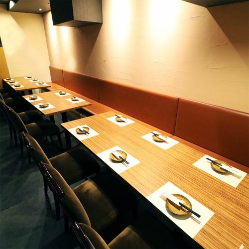 ご宴会にぴったりの個室席を多数完備！人数に応じた完全個室席をご用意させていただきます♪